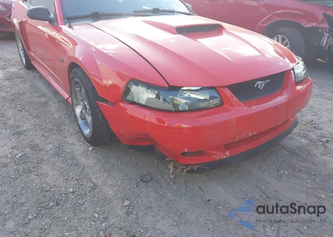 2001 Ford Mustang Gt из США, поврежденный, VIN 1FAFP42X71F235541